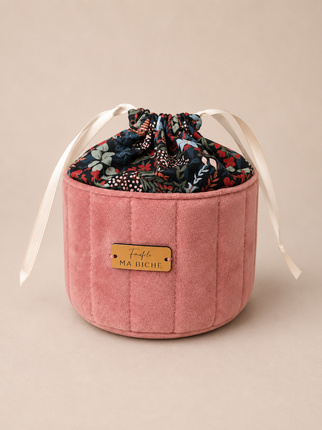 Pochon Zanzibar - Rose poudré - Pratique et chic